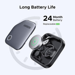 UGREEN FineTrack Air Tracker - Bluetooth Item Finder for Apple Find My, Smart Tag for Keys & Luggage (iOS)