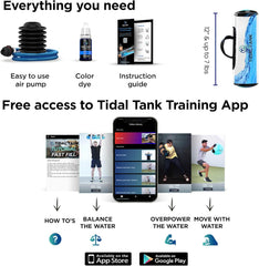 Water-Filled Weight for Full Body Instability Training (7 & 12 lbs)