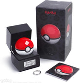 The Wand Company Original Poke Ball die-cast electronic replica on light-up display case, officially licensed by Pokemon
