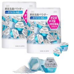 Kanebo Suisai Beauty Clear Enzyme Powder Wash pods in original packaging