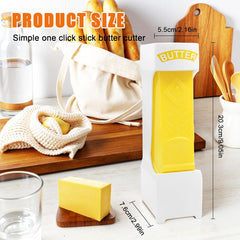 One-Press Butter Slicer – Stainless Steel Butter Cutter