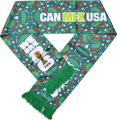 Mexico Flag Soccer Scarf – Soft Lightweight Football Fan Scarf for Men & Women, World Cup Match Day Gift