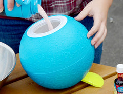 YayLabs SoftShell Ice Cream Ball - Make Homemade Ice Cream, Fun Outdoor Ice Cream Maker for Kids & Camping