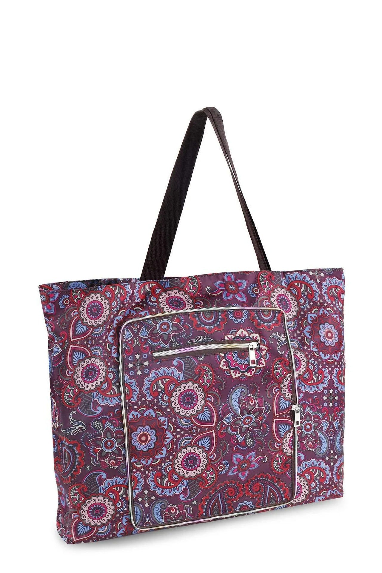 Foldable Waterproof Beach Bag – Large 2-in-1 Canvas Tote