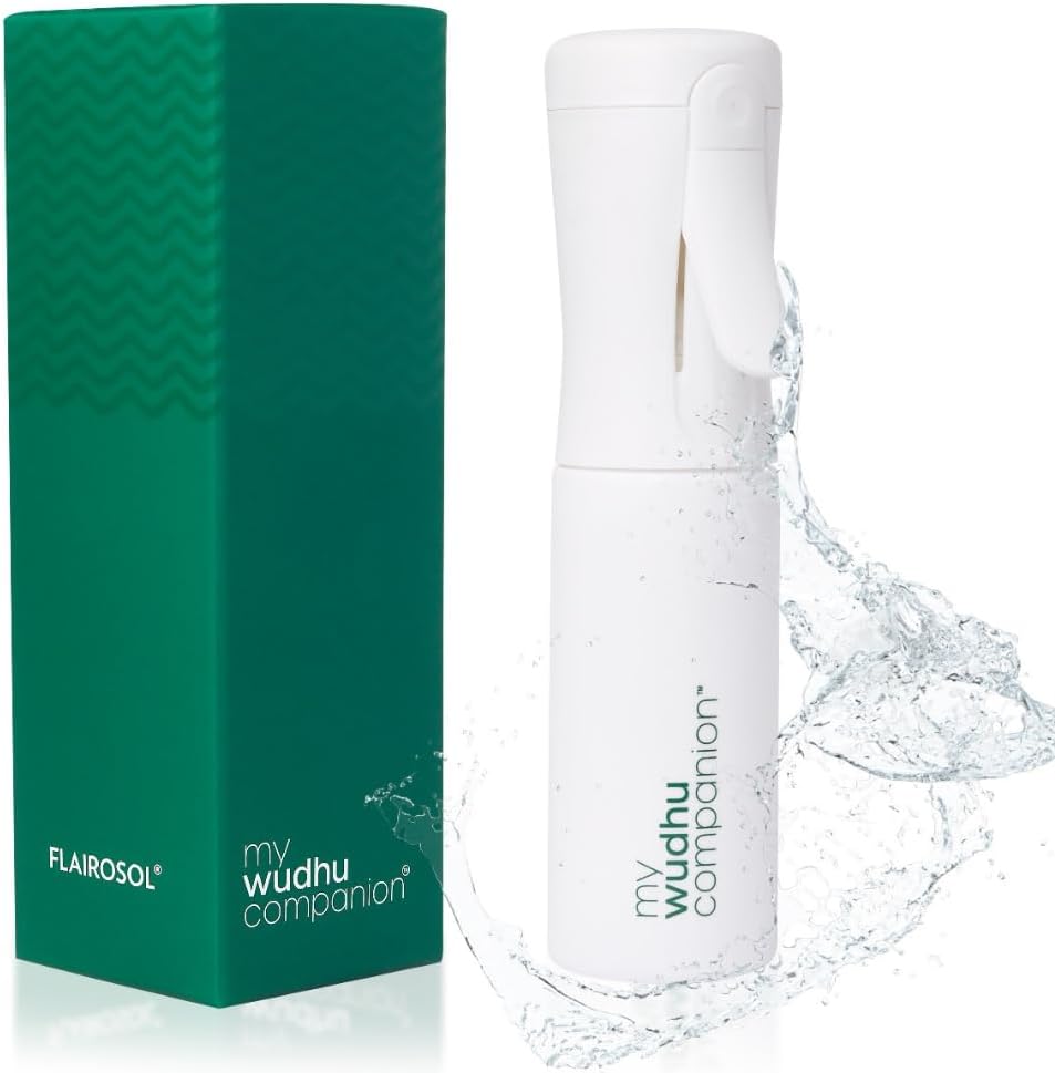 Portable Wudhu bottle for travel and daily ablution