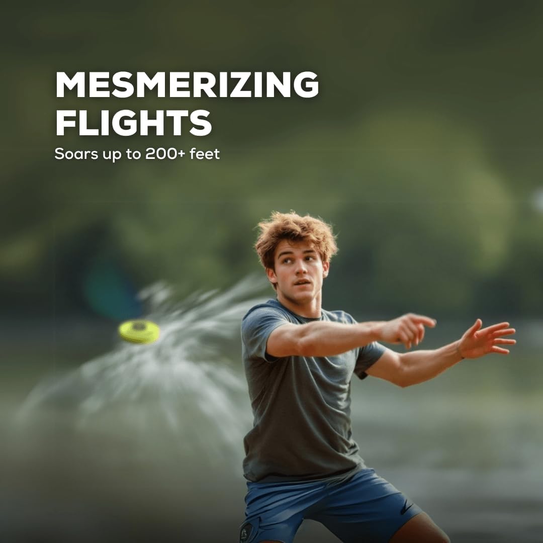 Gravity Disc Mini Frisbee 3 Pack – Pocket Flying Discs for Trick Shots