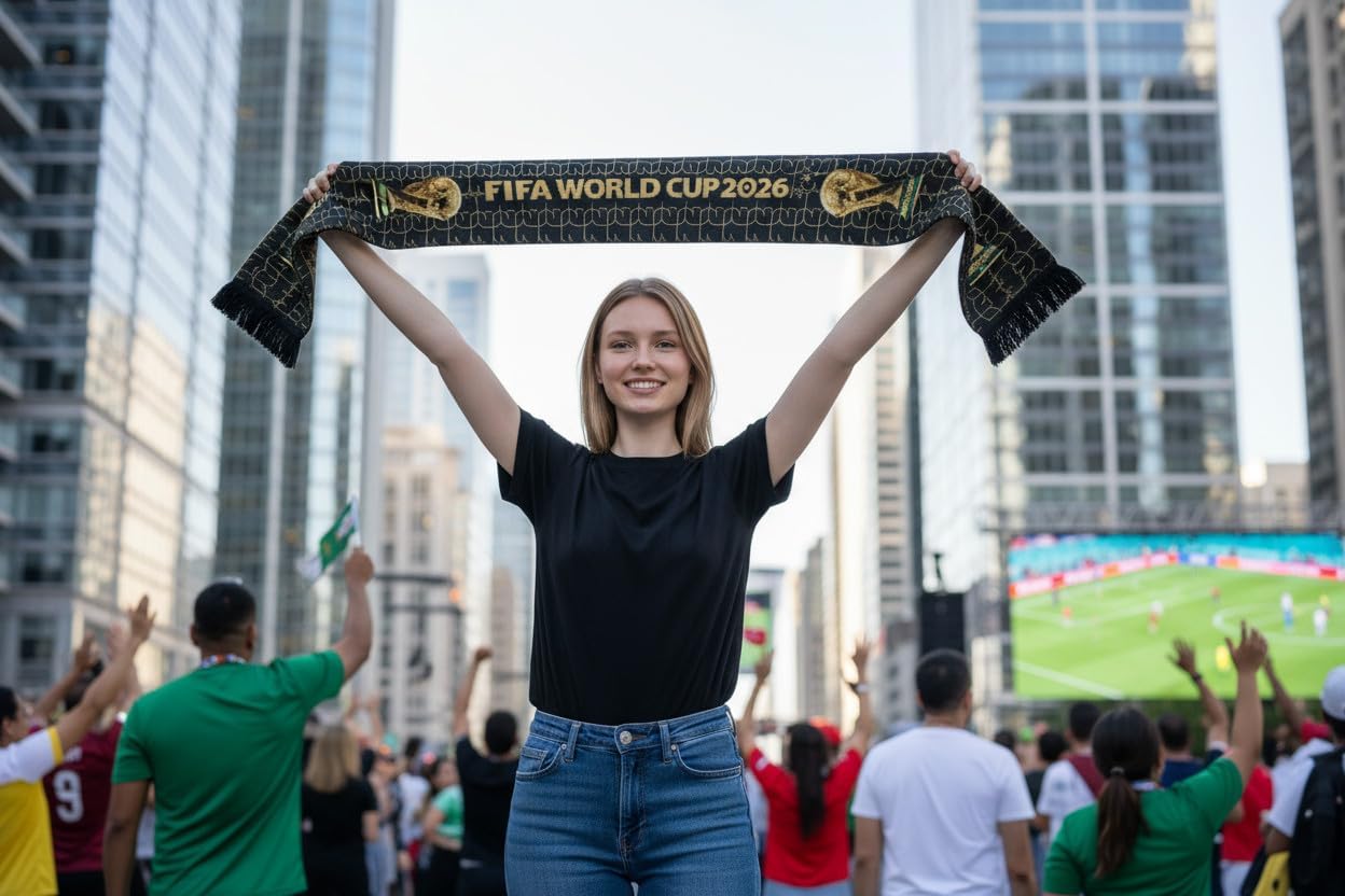 FIFA World Cup 2026 Trophy Fan Scarf – Collector's Edition