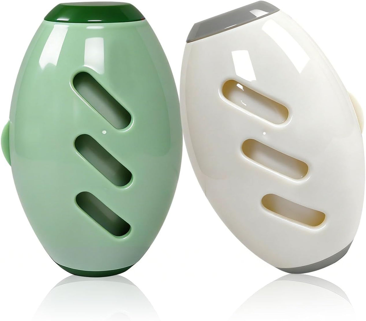 Reusable gel lint roller removing pet hair from a sofa