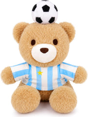 2026 FIFA World Cup Soccer Teddy Bear – 8" Plush Stuffed Animal | Soccer Gift for Kids