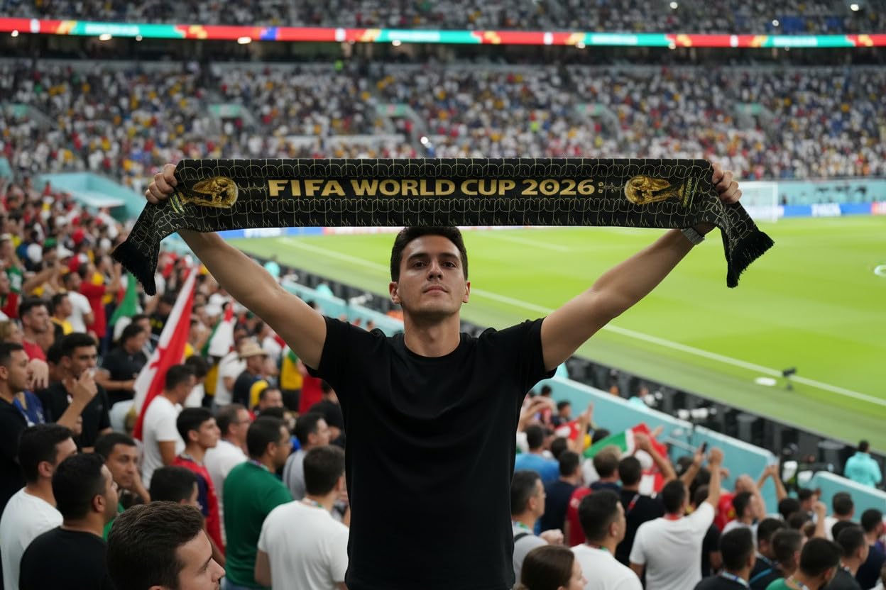 FIFA World Cup 2026 Trophy Fan Scarf – Collector's Edition