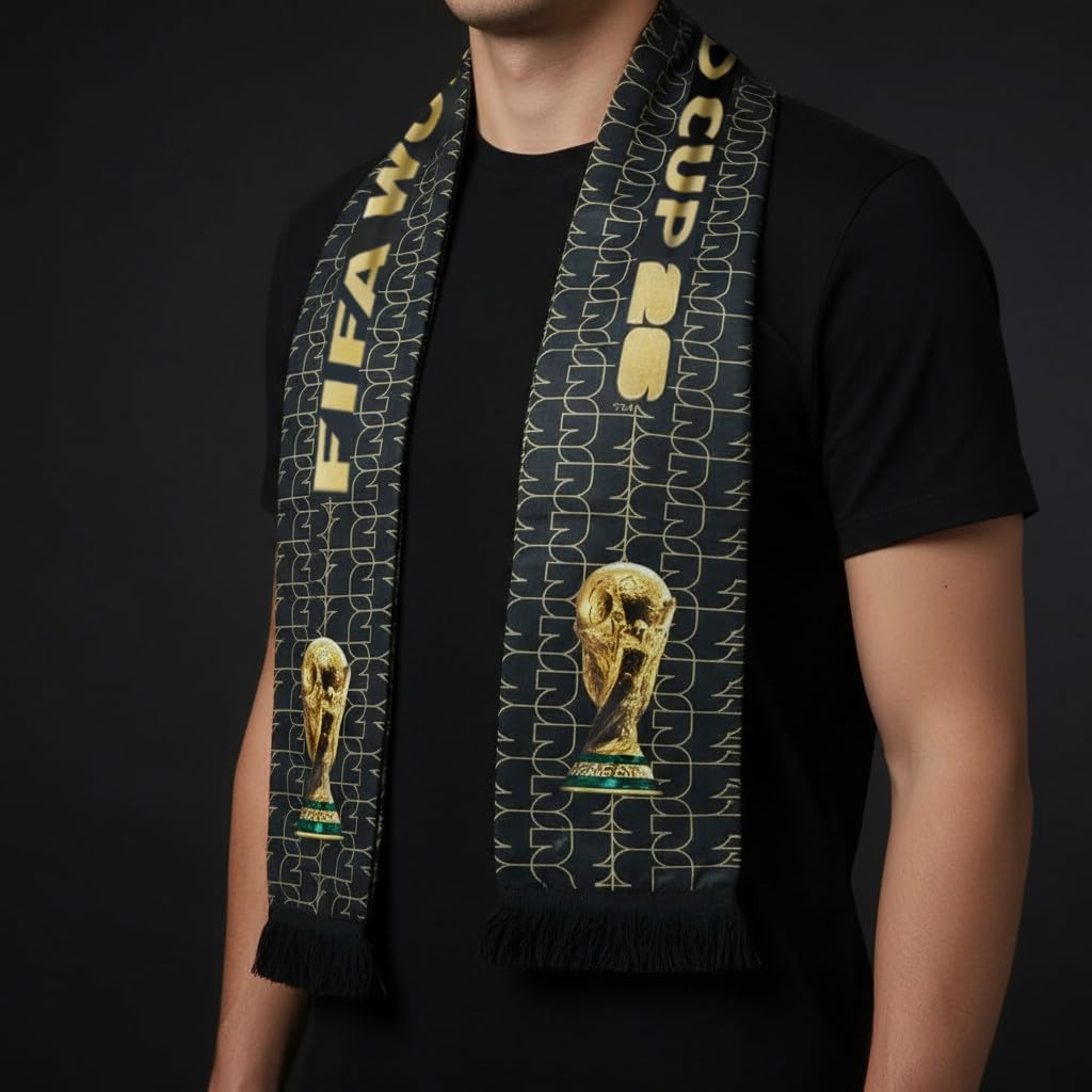 FIFA World Cup 2026 Trophy Fan Scarf – Collector's Edition