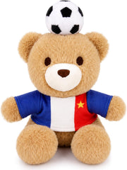 2026 FIFA World Cup Soccer Teddy Bear – 8" Plush Stuffed Animal | Soccer Gift for Kids