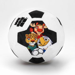 FIFA World Cup 2026 Soccer Ball Plush Pillow – Officially Licensed | 30cm Soft Stuffed Toy with Trophy & Country Flag Design