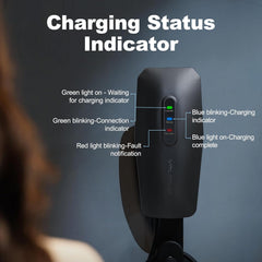 Level 2 EV Charger 32A 7KW - Portable Home Electric Vehicle Charging Station, 240V NEMA 14-50, 20FT Cable
