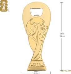 World Cup 2026 Soccer Trophy Beer Glass & Bottle Opener Gift Set – Football Fan Collectible
