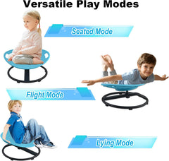 Kids Sensory Spinning Chair – 360° Swivel Seat for Children Ages 3-7 | Autism ADHD Sensory Toy | Supports up to 330 lbs