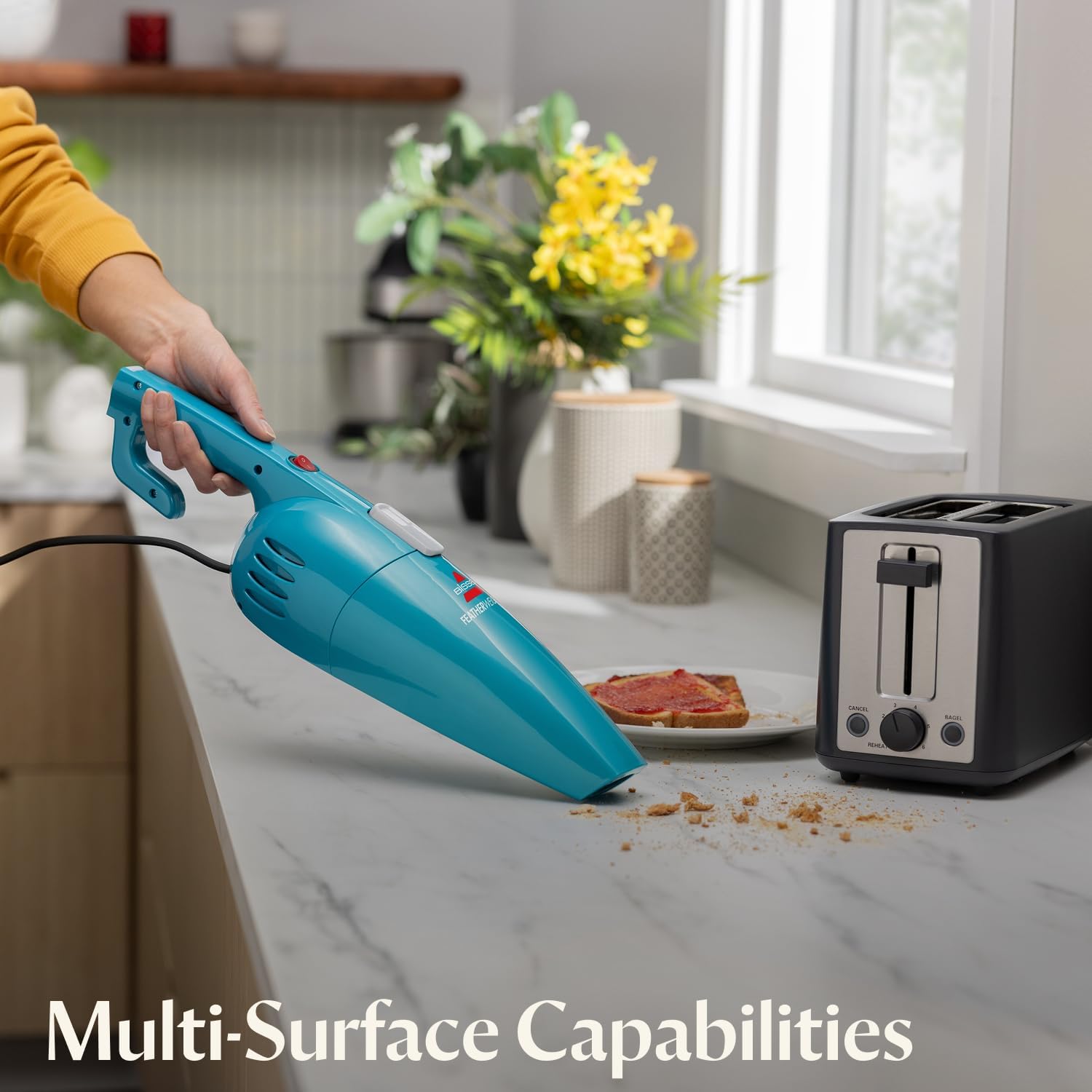 3-in-1 Lightweight Stick Vacuum – Bagless Electric Broom