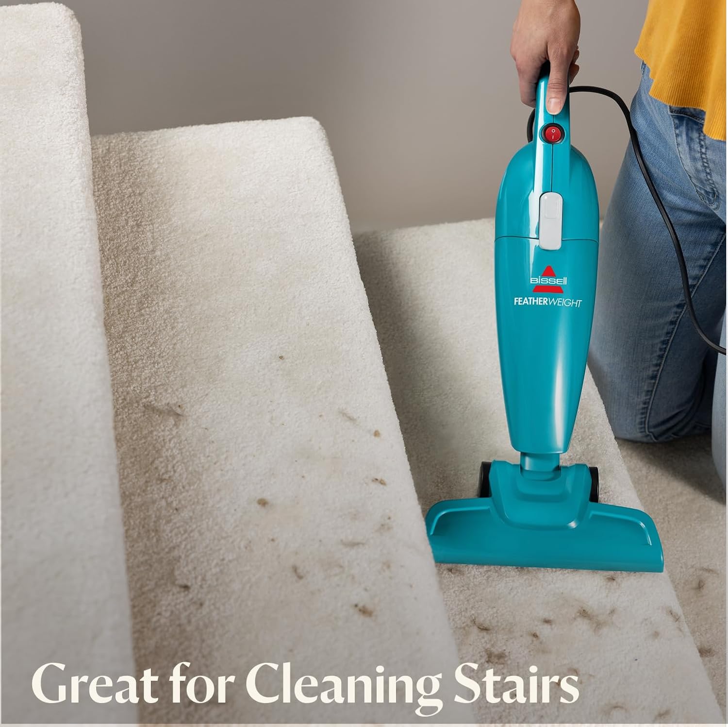 3-in-1 Lightweight Stick Vacuum – Bagless Electric Broom