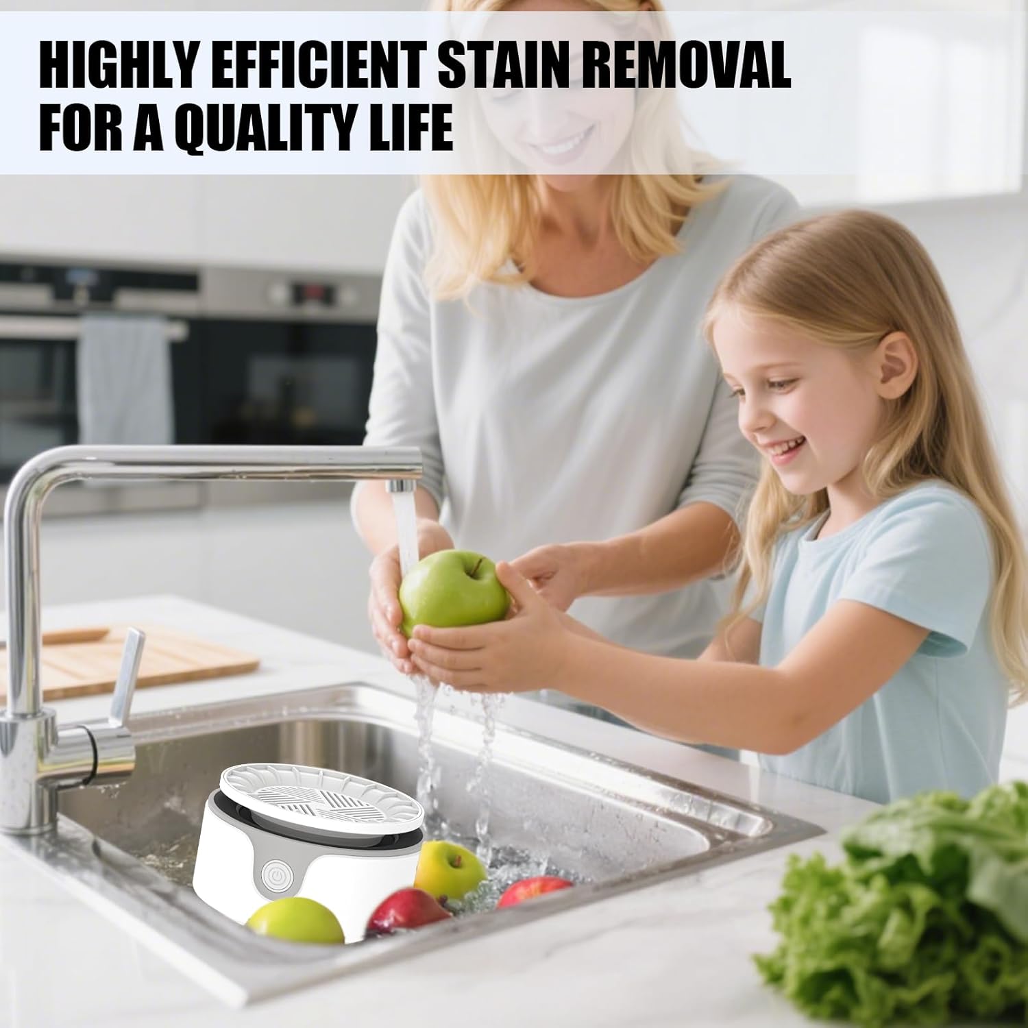 Fruit & Vegetable Washing Machine | Titanium Electrolysis Purifier