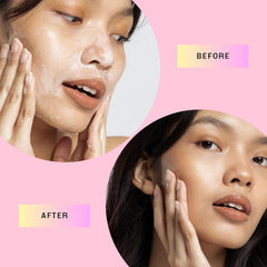 Japanese Enzyme Powder Face Wash - Gentle Exfoliating Cleanser for Smooth, Bright Skin - 32 Travel-Friendly Pods (Pink Edition)