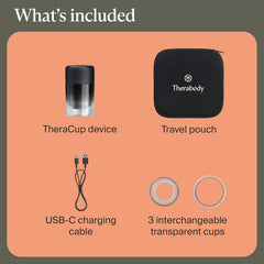 Therabody TheraCup - Smart Cupping Therapy Device for Muscle Tension Relief & Circulation, Back, Shoulders & Legs