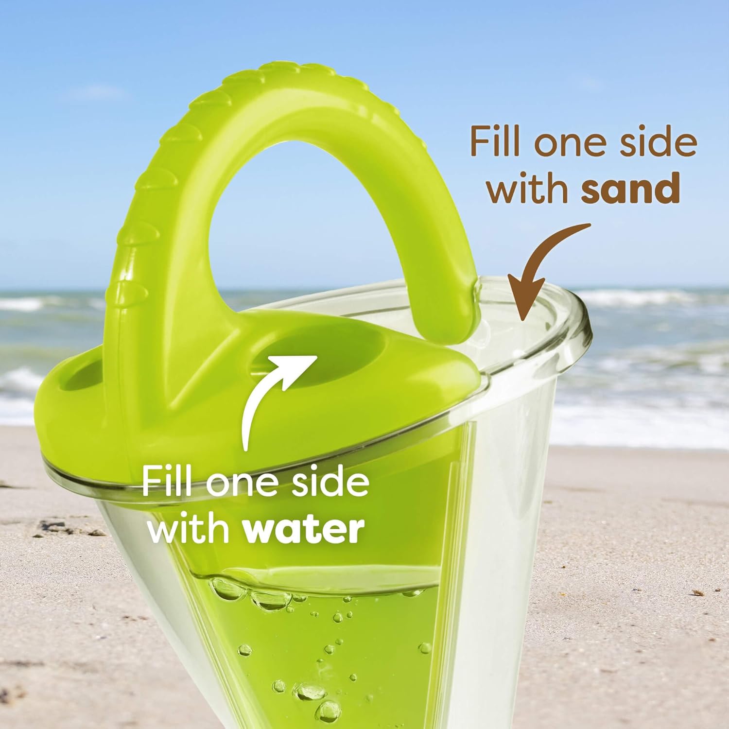 HABA Spilling Funnel XXL with Sifting Shovel | Sand & Water Toy for Kids 3+