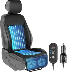 Paffenery 2026 upgraded cooling car seat cover in classic black