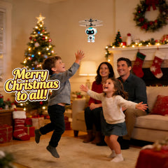 Mini Drone for Kids with LED Lights – Rechargeable Indoor Flying Toy