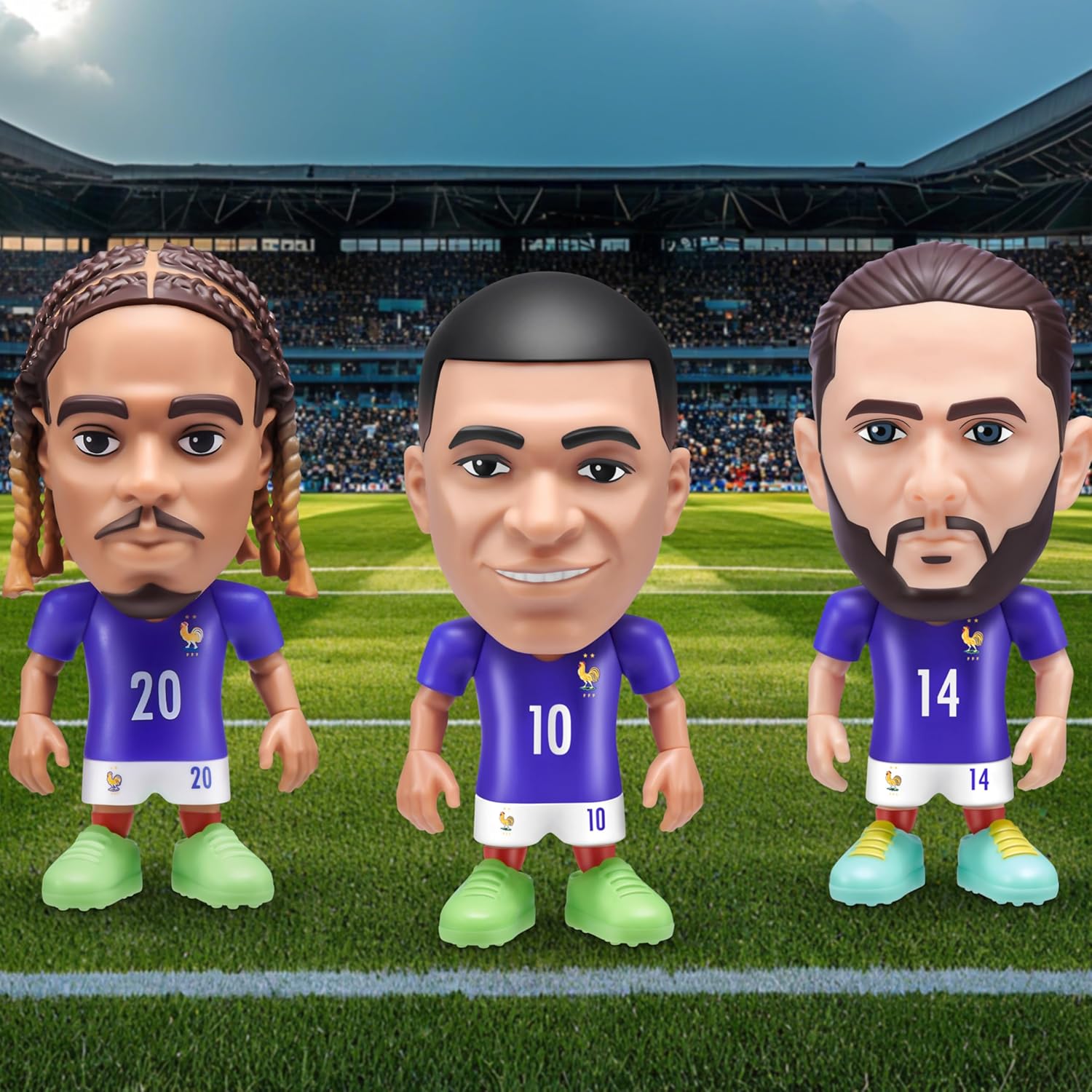 ZURU Ballers Series 1 FIFA World Cup 2026 - 2 Pack Surprise Unboxing Soccer Collectible Toy, Ages 3+