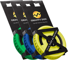 Gravity Disc Mini Frisbee 3 Pack – Pocket Flying Discs for Trick Shots