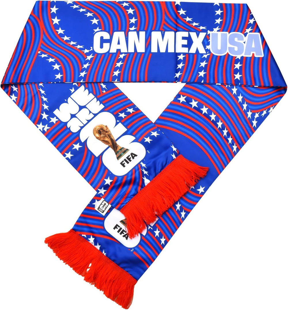 FIFA World Cup 2026 USA Fan Scarf – American Flag Design