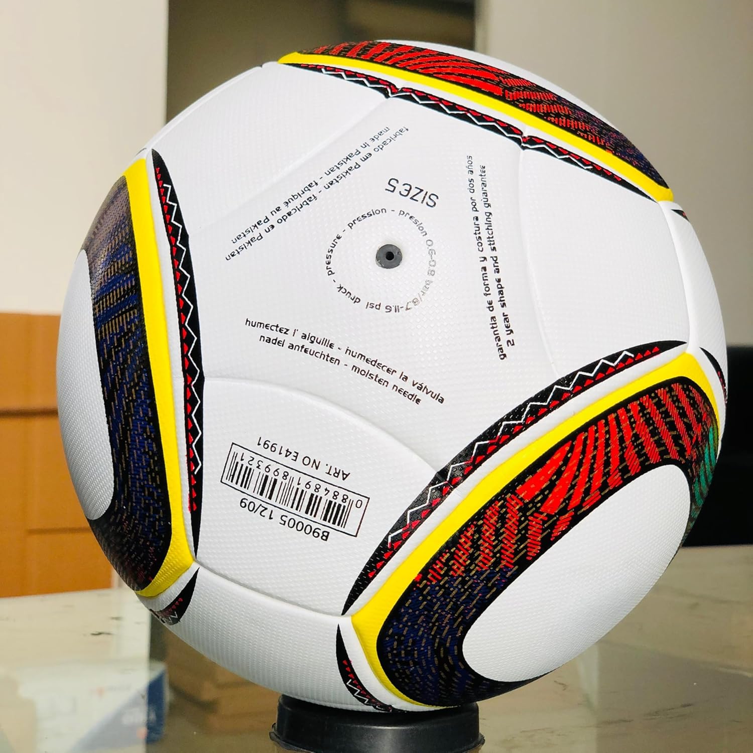 Official 2010 South Africa World Cup Match Ball — Size 5 Collector's Soccer Ball