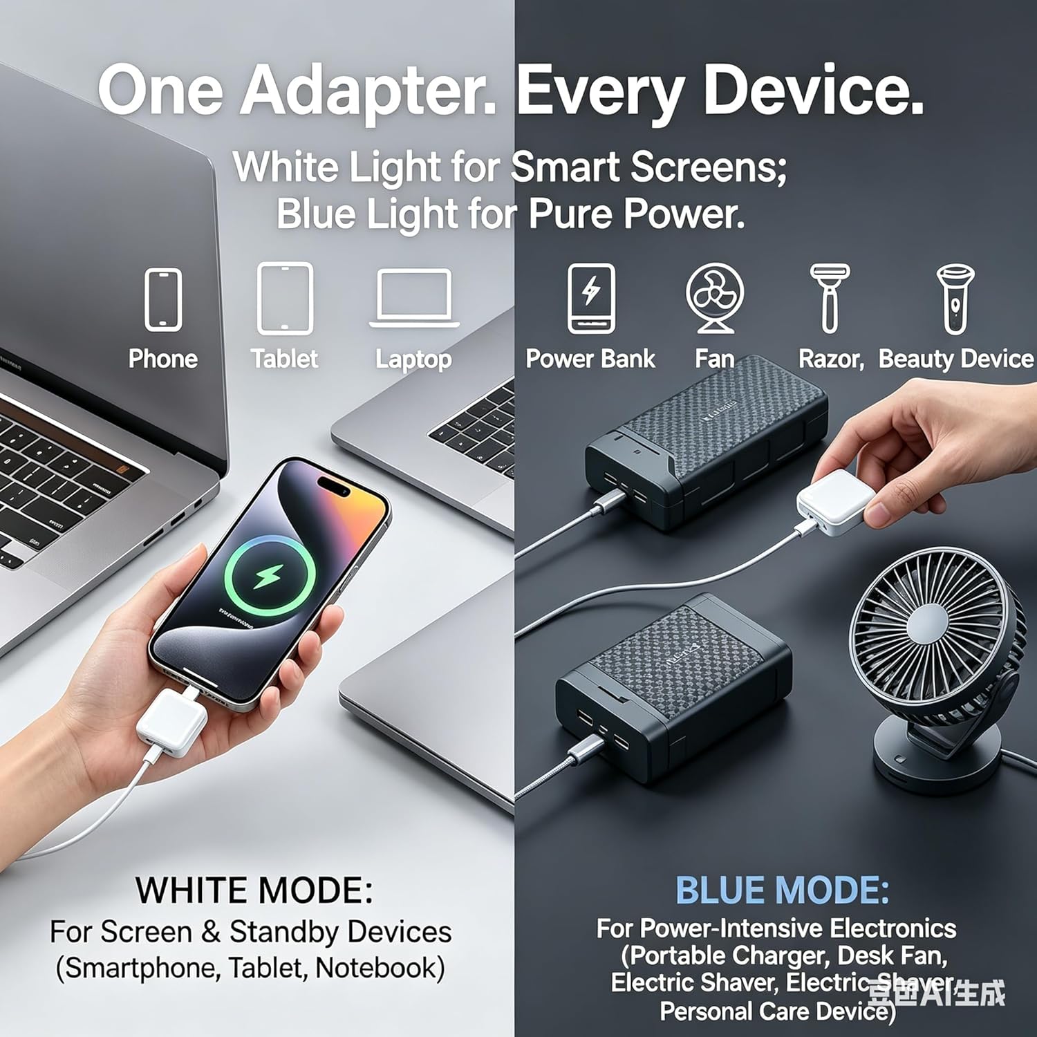 140W USB-C Fast Charger | Auto-Stop Smart Adapter