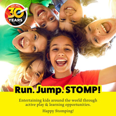 Stomp Rocket Launcher for Kids – 3 NASA Foam Rockets, STEM Outdoor Toy