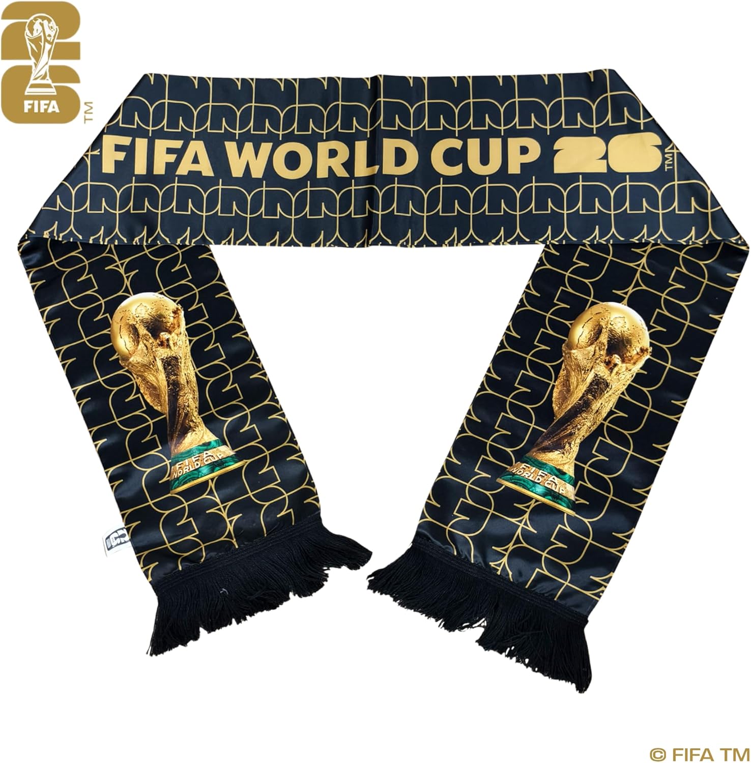World Cup Trophy Scarf – Soft Polyester Sublimated Print