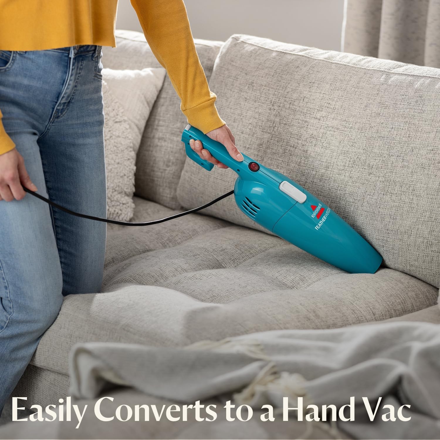 3-in-1 Lightweight Stick Vacuum – Bagless Electric Broom