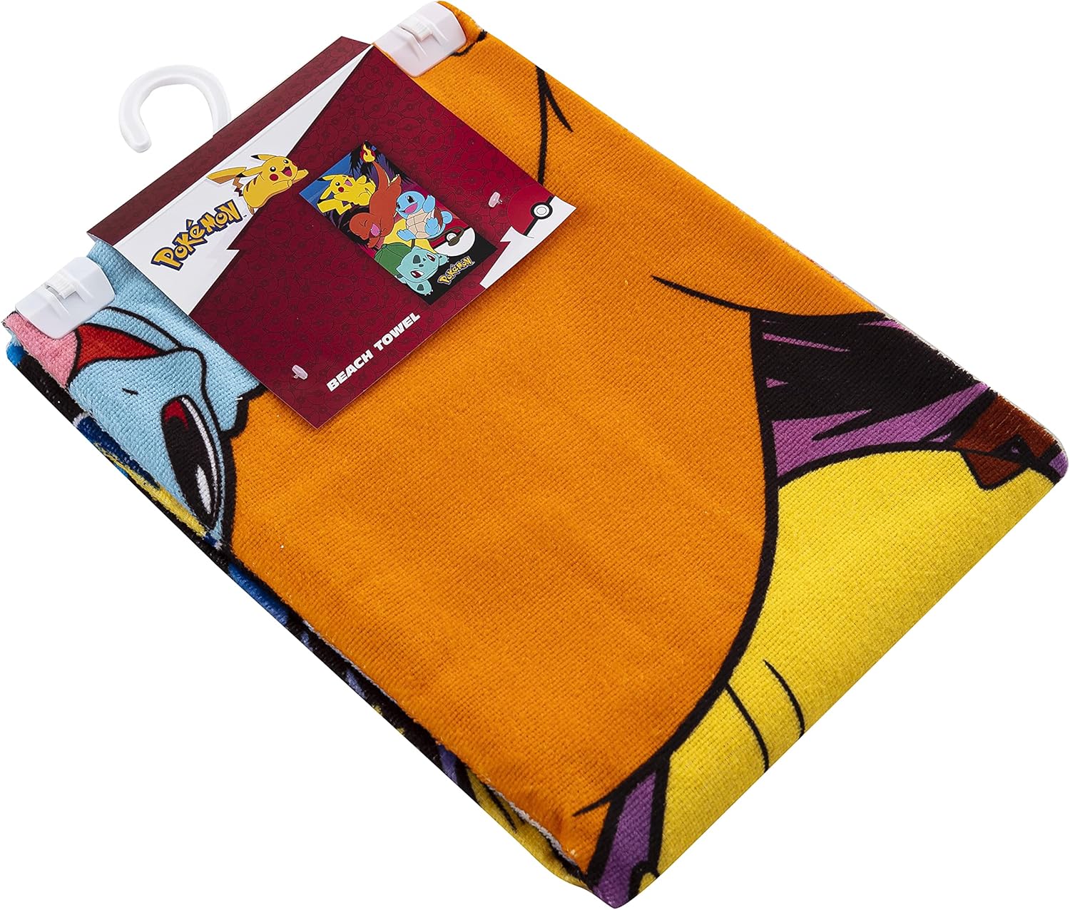 Soft Cotton Blend Beach Towel – 30" x 60", Fun Design for Kids & Fans