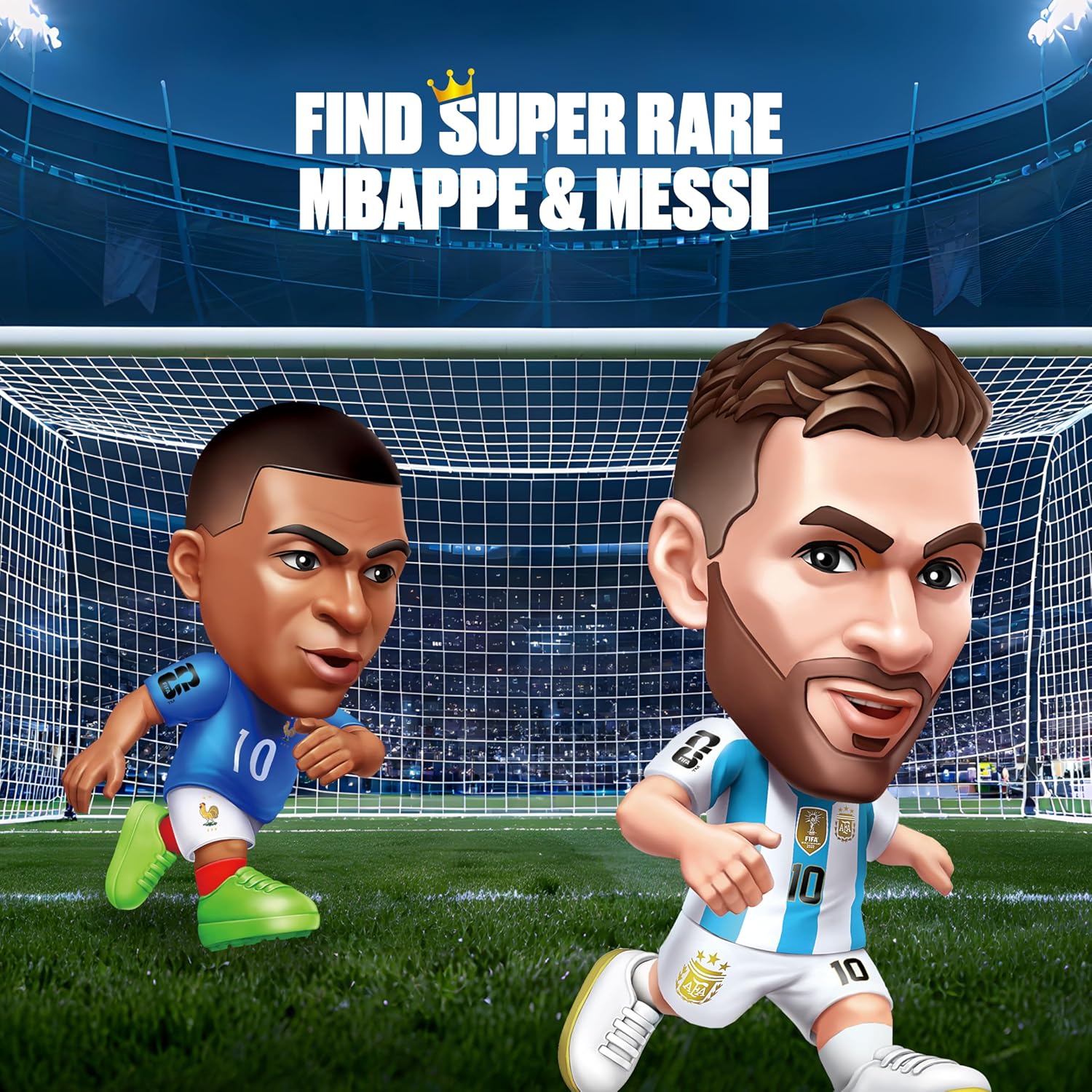 ZURU Ballers Series 1 FIFA World Cup 2026 - 2 Pack Surprise Unboxing Soccer Collectible Toy, Ages 3+