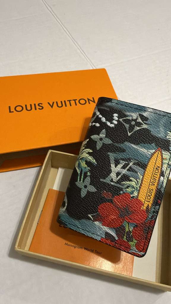 Louis Vuitton Monogram Canvas Pocket Organizer – Authentic Card Holder