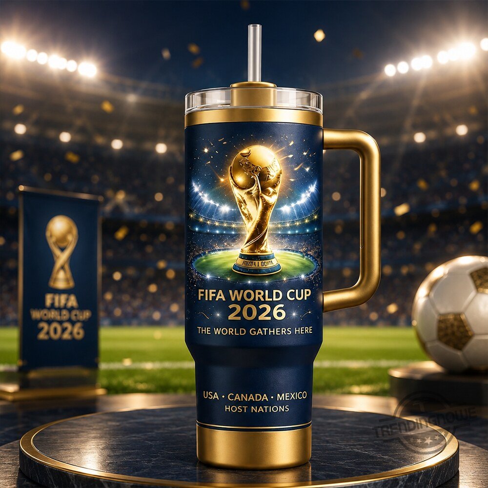 FIFA World Cup 2026 Stanley Tumbler | Insulated Soccer Fan Travel Mug