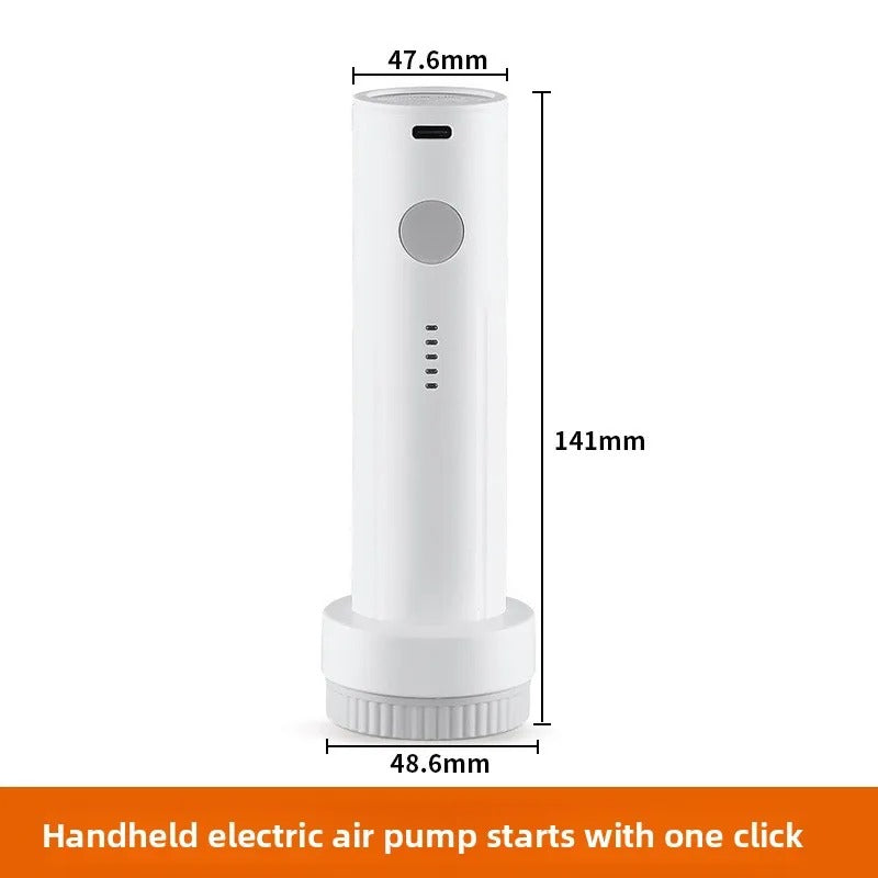 Electric Vacuum Pump for Vacuum Storage Bags – Portable 4.0 kPa Air Pump | Saves 80% Space for Travel & Home Storage