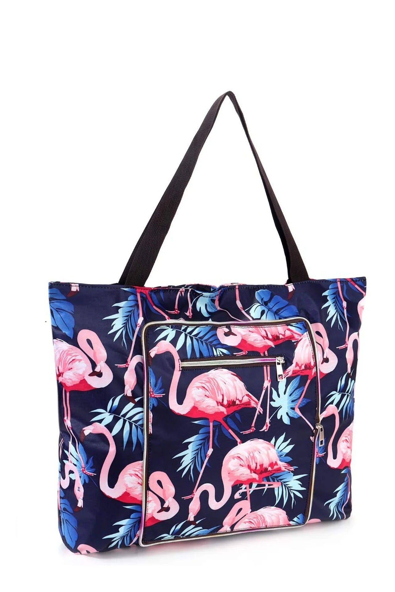 Foldable Waterproof Beach Bag – Large 2-in-1 Canvas Tote