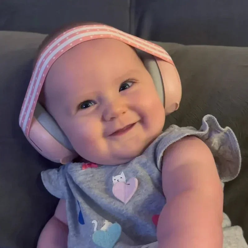 Baby Noise Canceling Earmuffs for Toddlers | Hearing Protection for Kids Ages 3-6