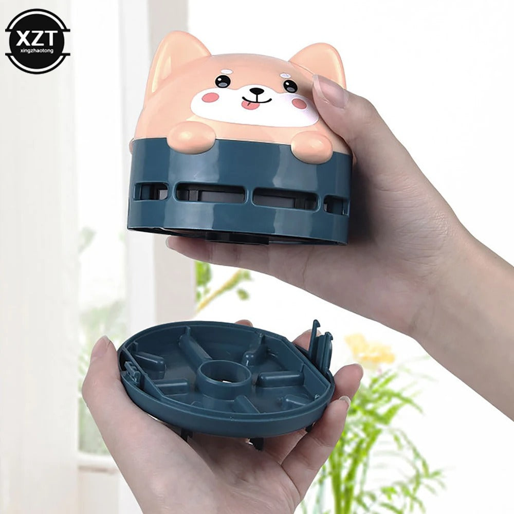 Mini USB Desk Vacuum Cleaner – Cute Portable Keyboard & PC Cleaner