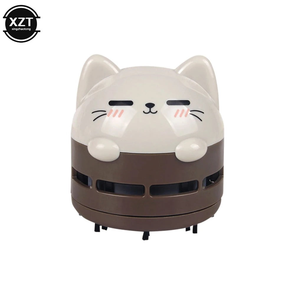 Mini USB Desk Vacuum Cleaner – Cute Portable Keyboard & PC Cleaner