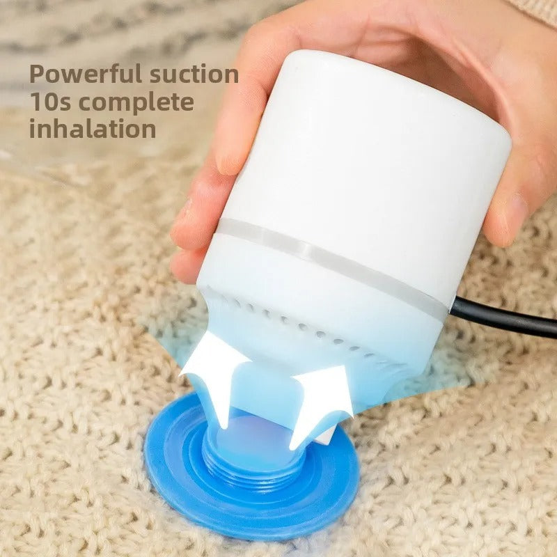 Electric Vacuum Pump for Vacuum Storage Bags – Portable 4.0 kPa Air Pump | Saves 80% Space for Travel & Home Storage