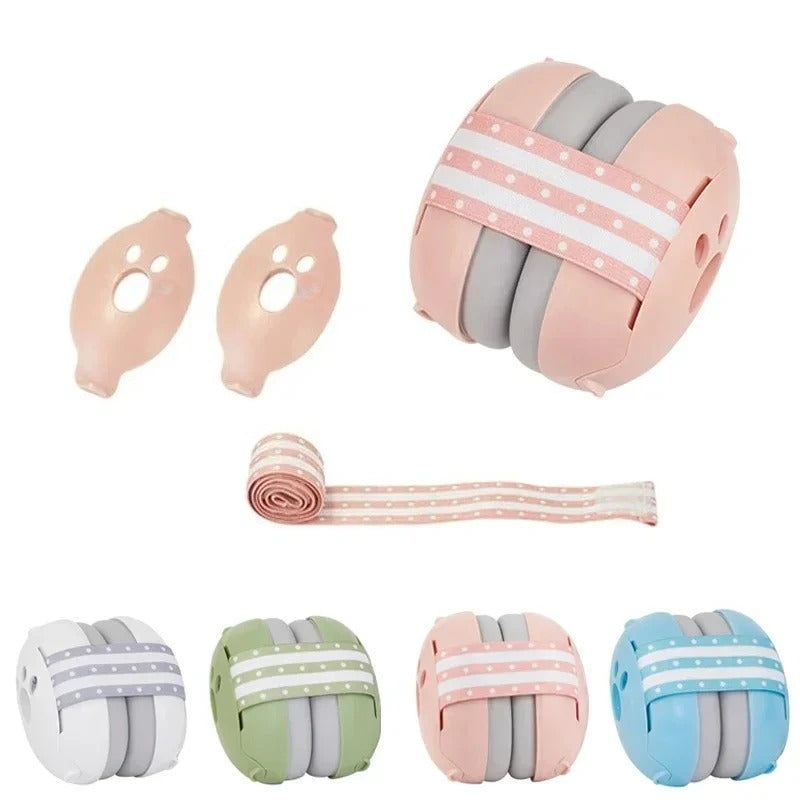 Baby Noise Canceling Earmuffs for Toddlers | Hearing Protection for Kids Ages 3-6