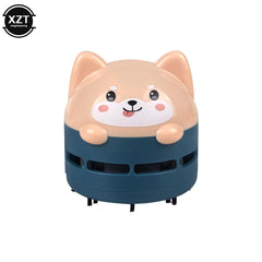 Mini USB Desk Vacuum Cleaner – Cute Portable Keyboard & PC Cleaner