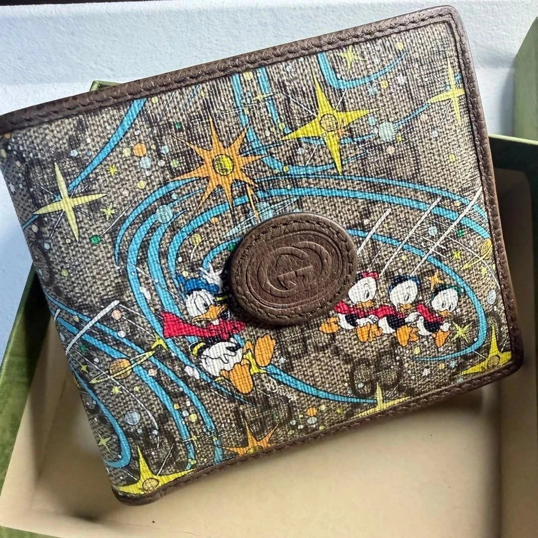 Gucci x Disney Donald Duck Wallet – GG Supreme Billfold