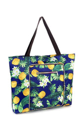 Foldable Waterproof Beach Bag – Large 2-in-1 Canvas Tote